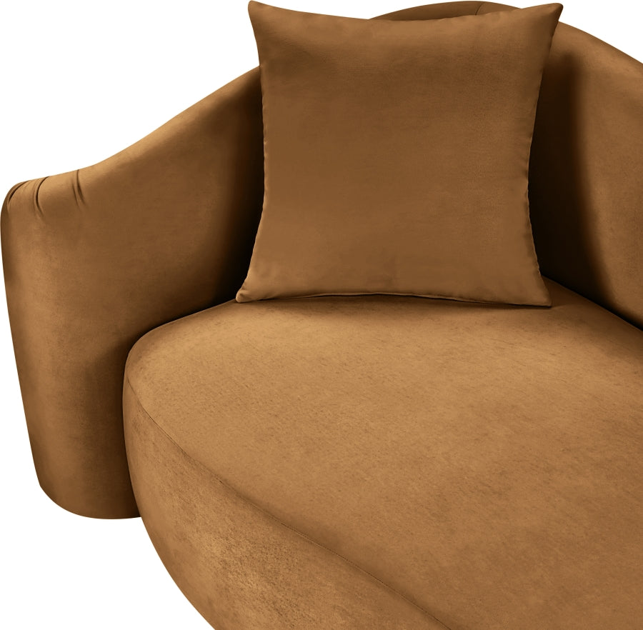 Destin Velvet Upholstered Accent Chair