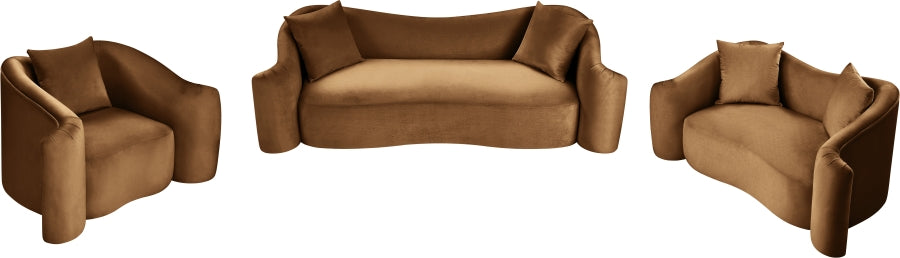 Destin Velvet Upholstered Accent Chair