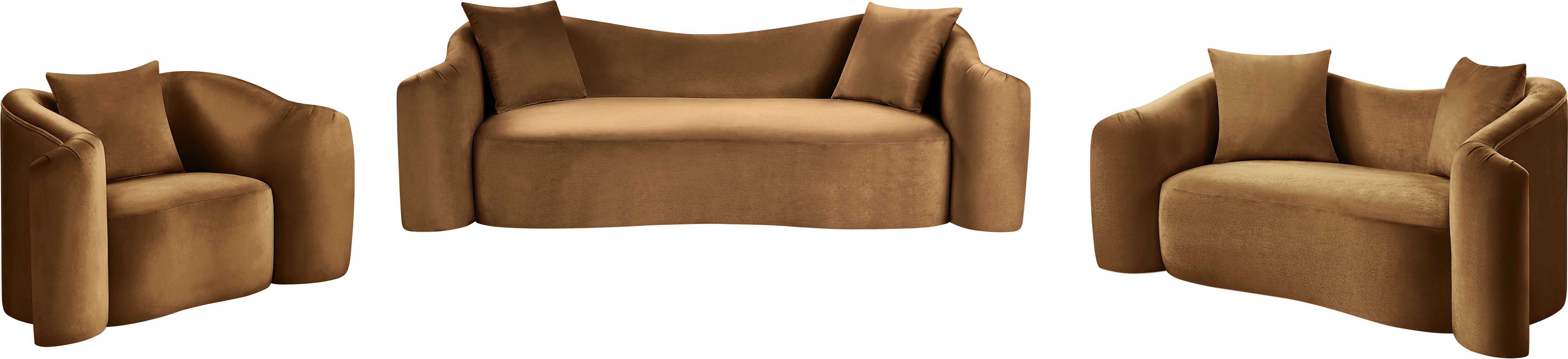 Destin Velvet Upholstered Accent Chair