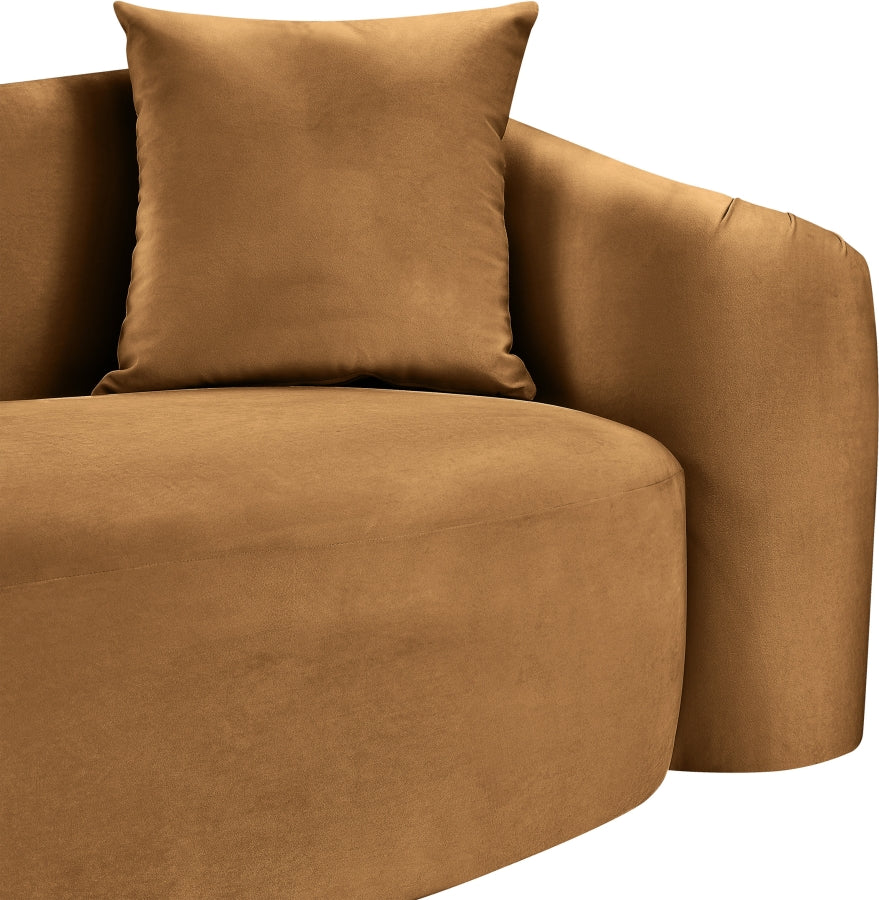Destin Velvet Upholstered Accent Chair