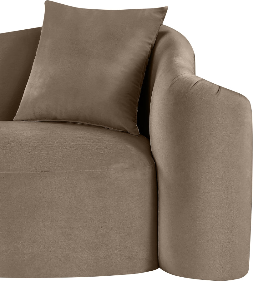 Destin Velvet Upholstered Accent Chair
