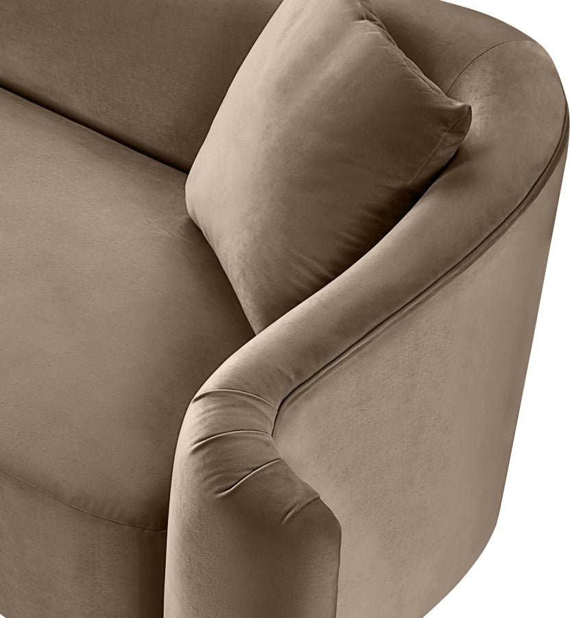 Destin Velvet Upholstered Accent Chair