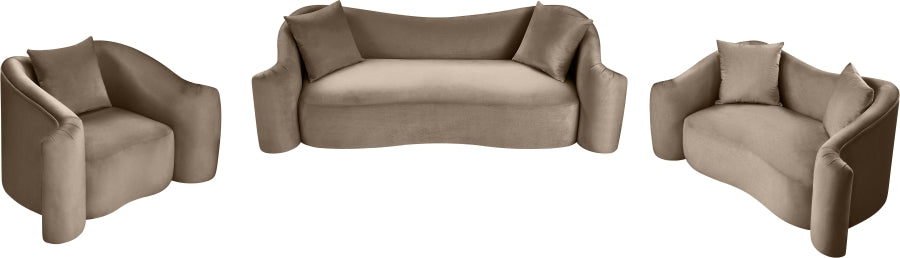 Destin Velvet Upholstered Accent Chair