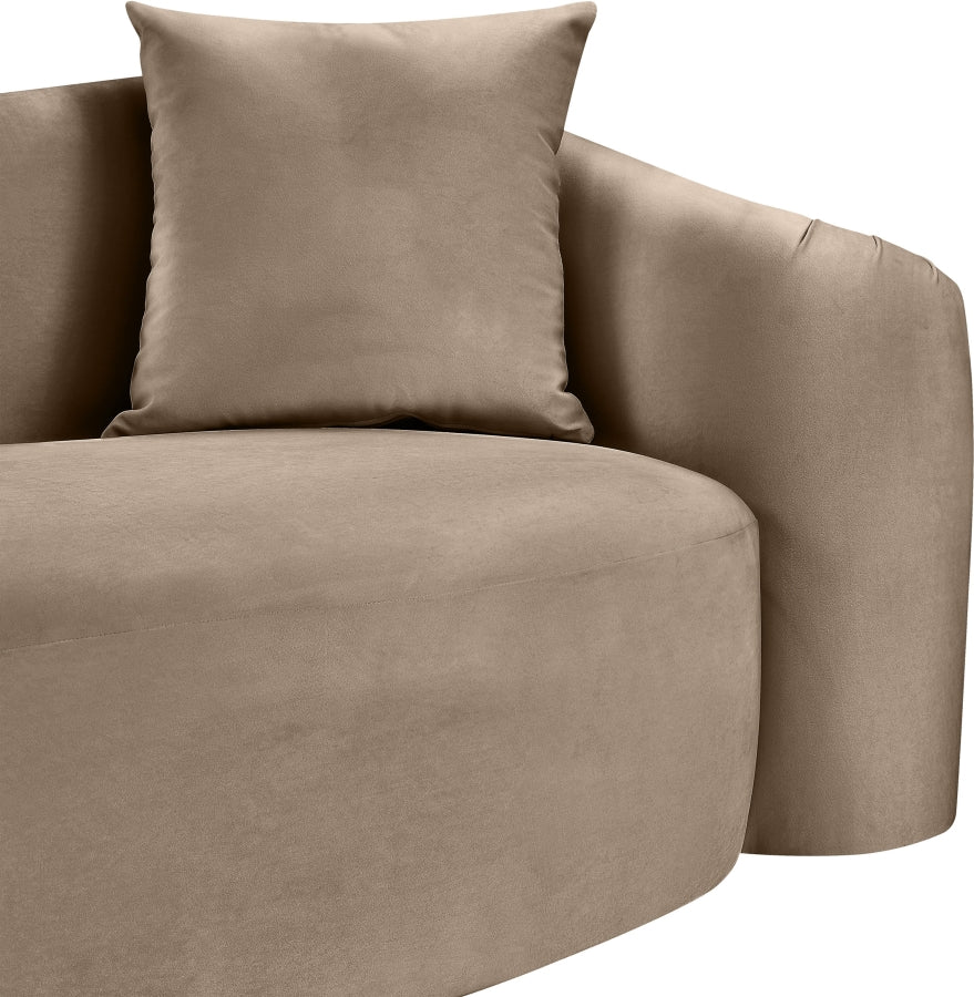 Destin Velvet Upholstered Accent Chair
