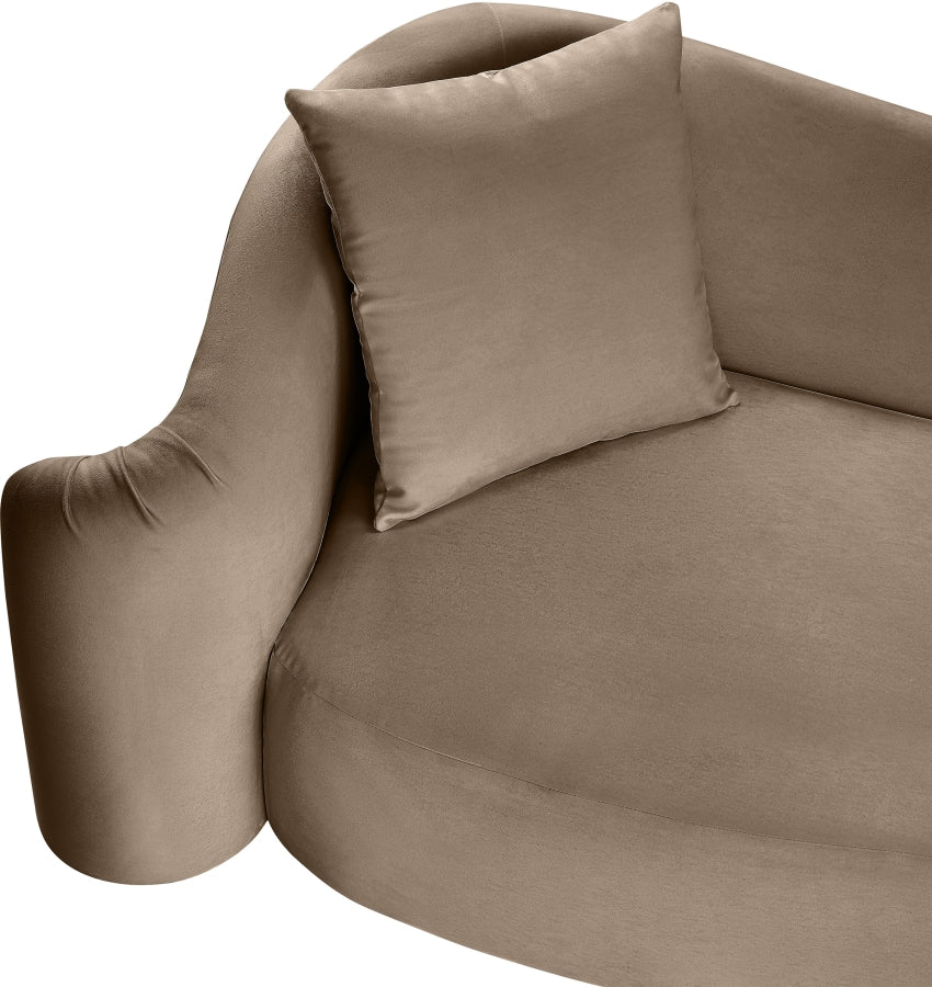 Destin Velvet Upholstered Accent Chair