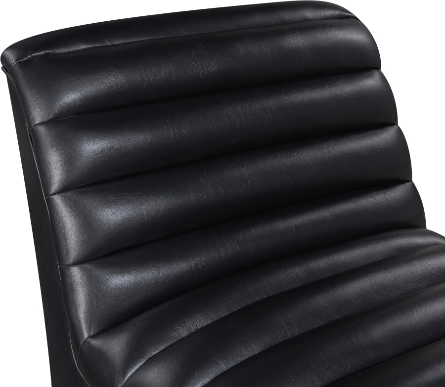 Fauteuil d'appoint rembourré en chenille Vivi