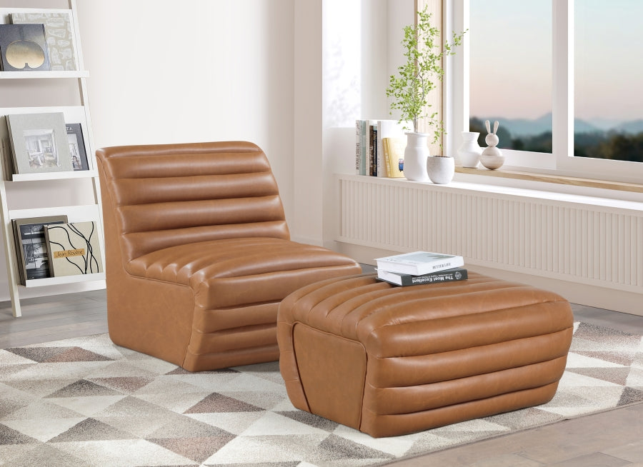 Fauteuil d'appoint rembourré en chenille Vivi