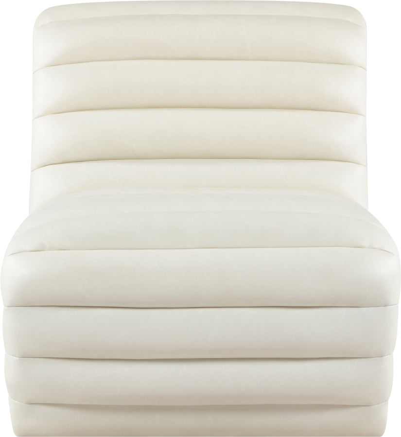 Fauteuil d'appoint rembourré en chenille Vivi