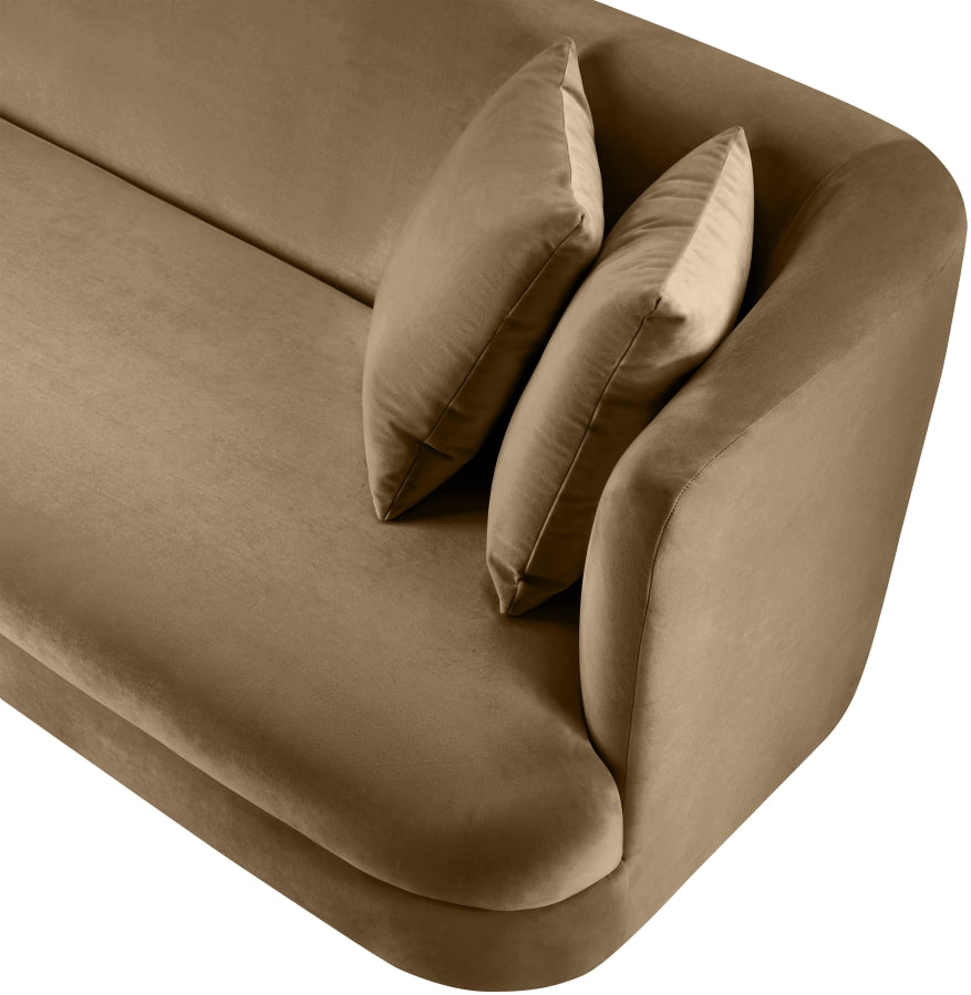 Fauteuil d'appoint rembourré en chenille Vivi