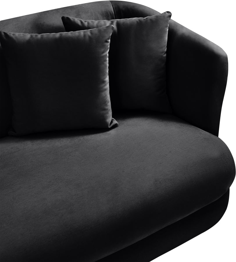 Fauteuil d'appoint rembourré en chenille Vivi