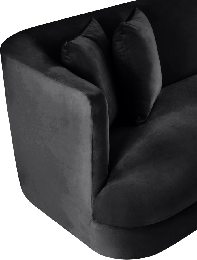 Fauteuil d'appoint rembourré en chenille Vivi
