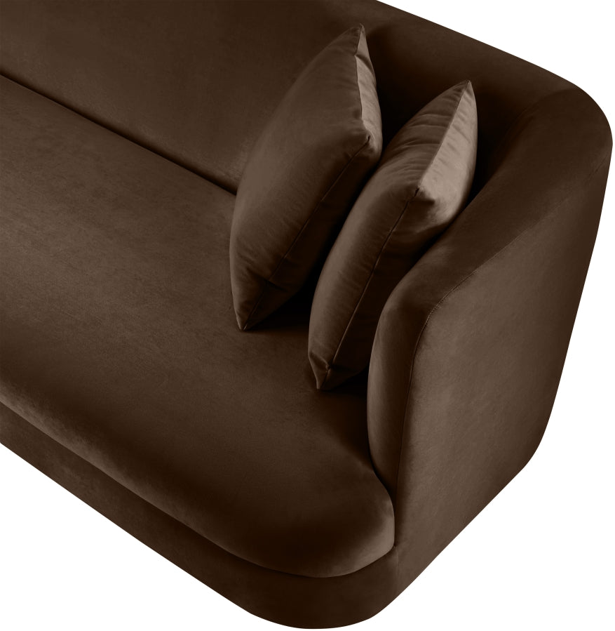 Fauteuil d'appoint rembourré en chenille Vivi