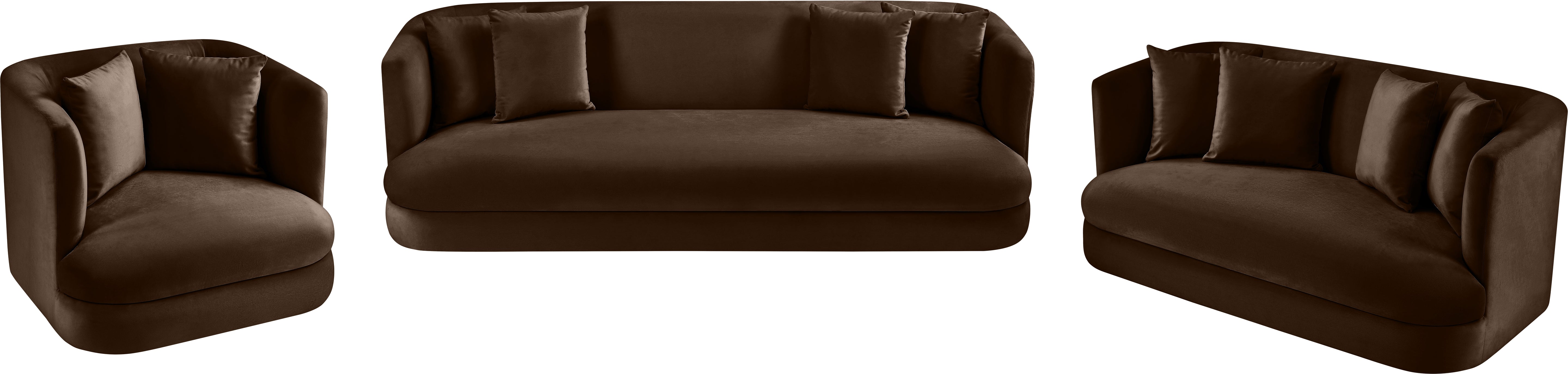 Fauteuil d'appoint rembourré en chenille Vivi