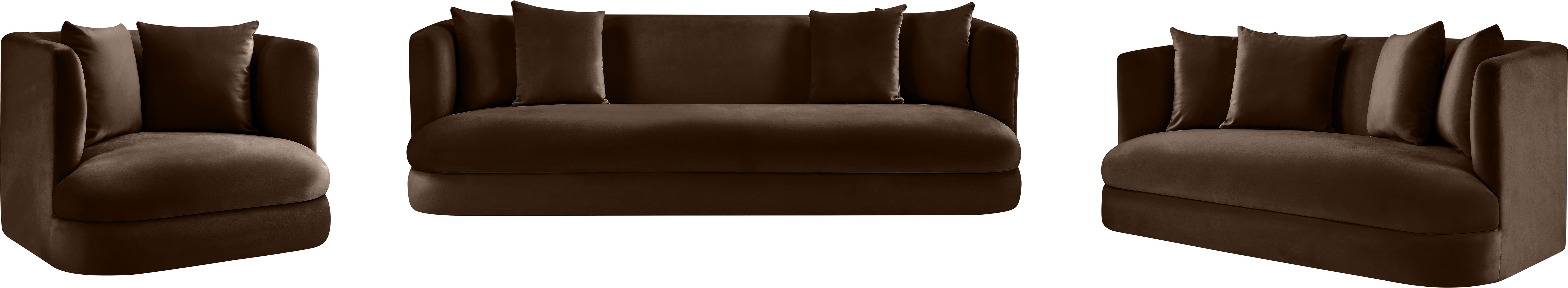 Fauteuil d'appoint rembourré en chenille Vivi