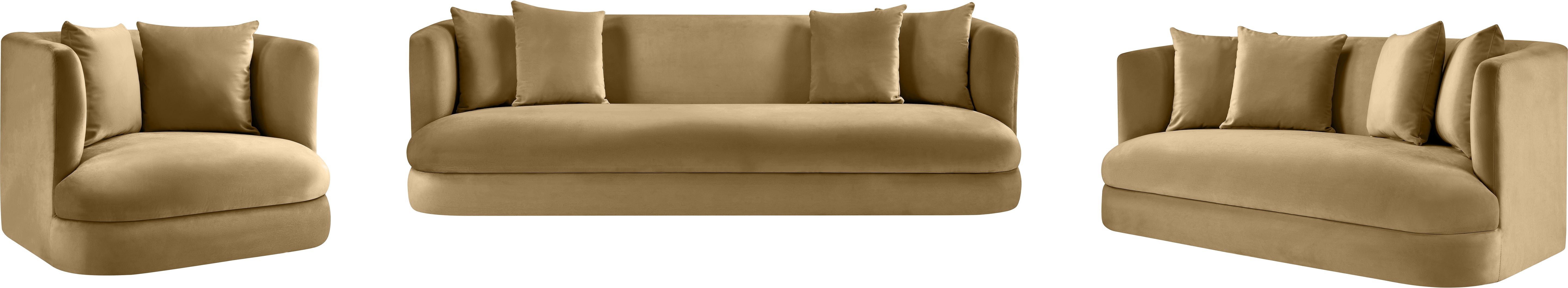 Fauteuil d'appoint rembourré en chenille Vivi