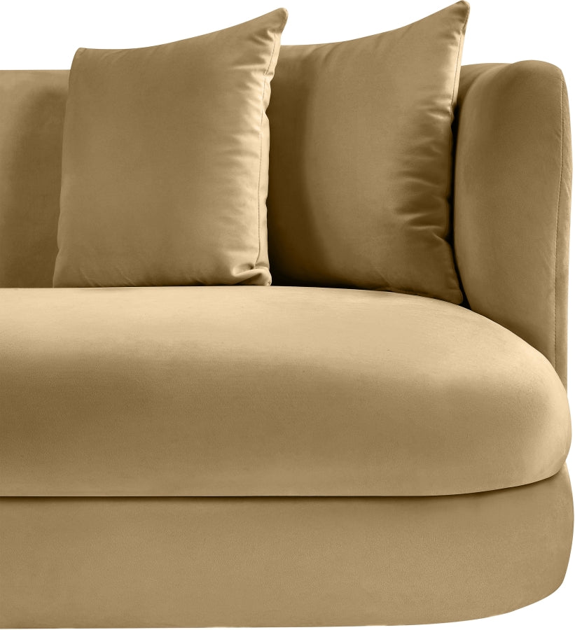 Fauteuil d'appoint rembourré en chenille Vivi