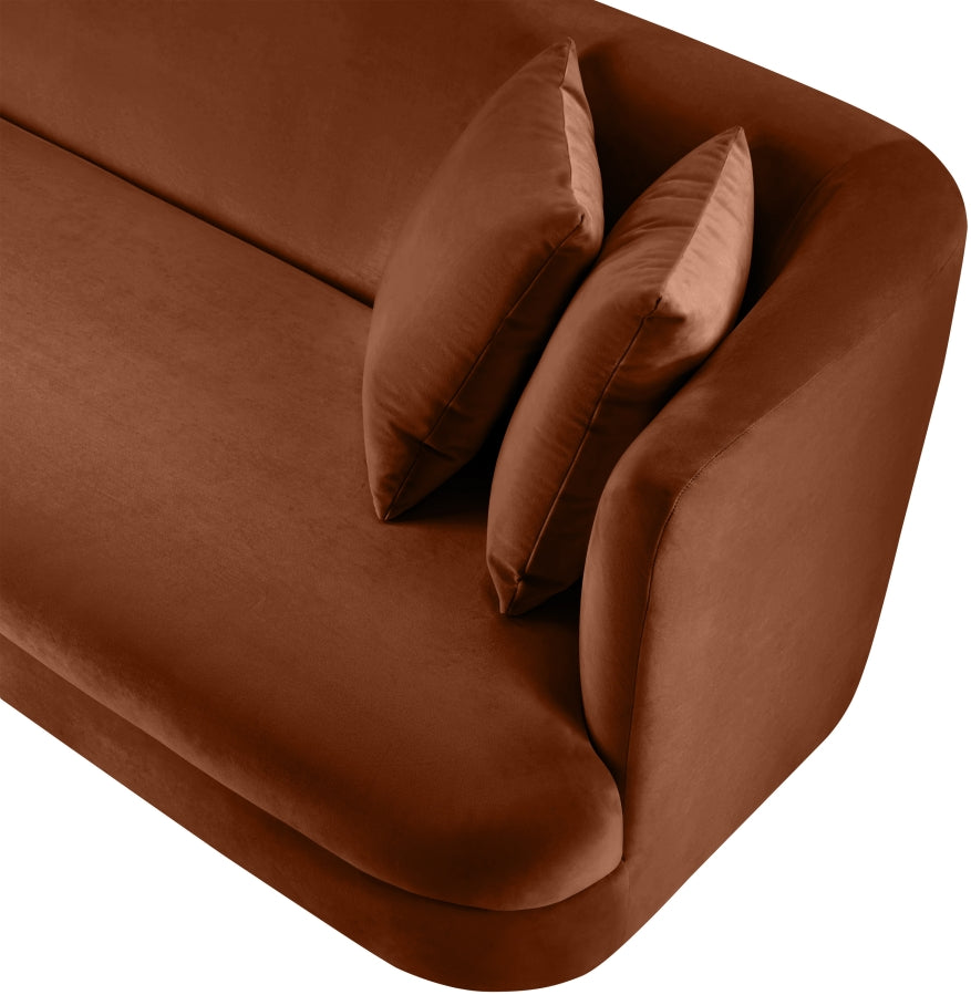 Fauteuil d'appoint rembourré en chenille Vivi