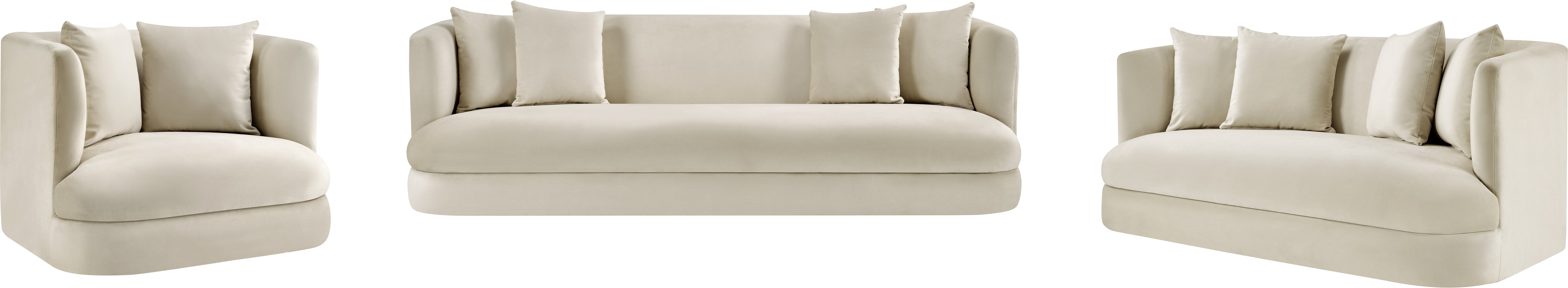 Fauteuil d'appoint rembourré en chenille Vivi