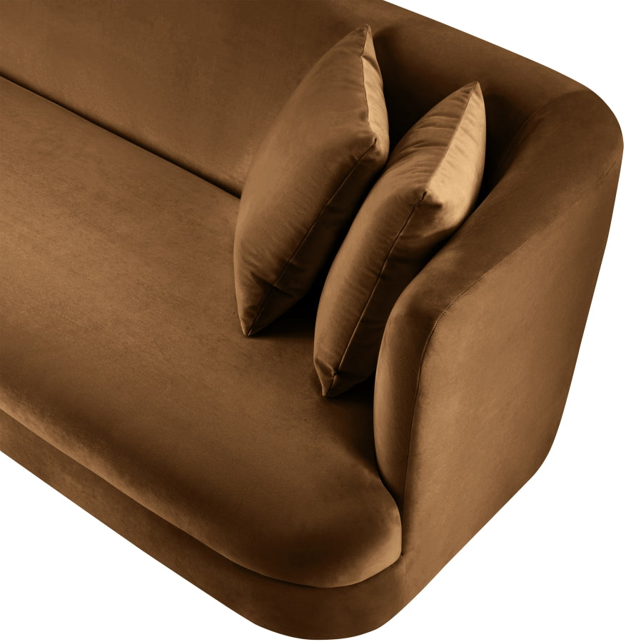 Fauteuil d'appoint rembourré en chenille Vivi