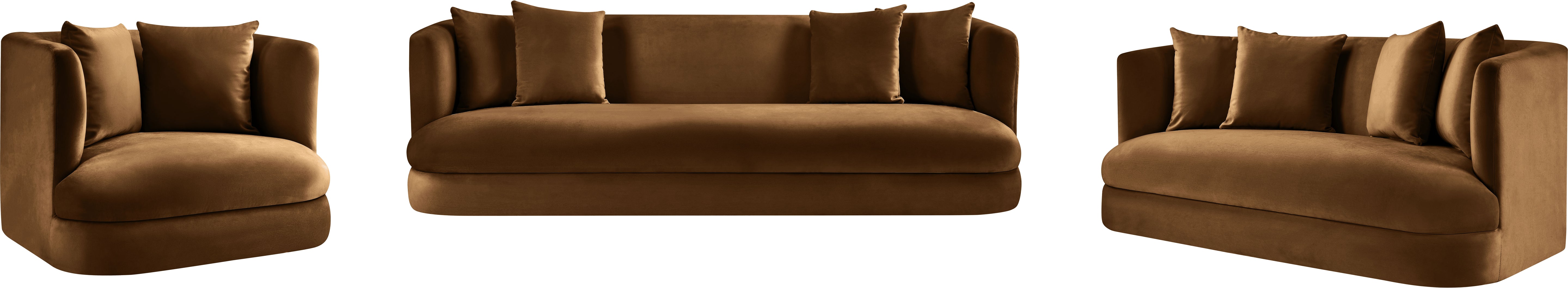 Fauteuil d'appoint rembourré en chenille Vivi