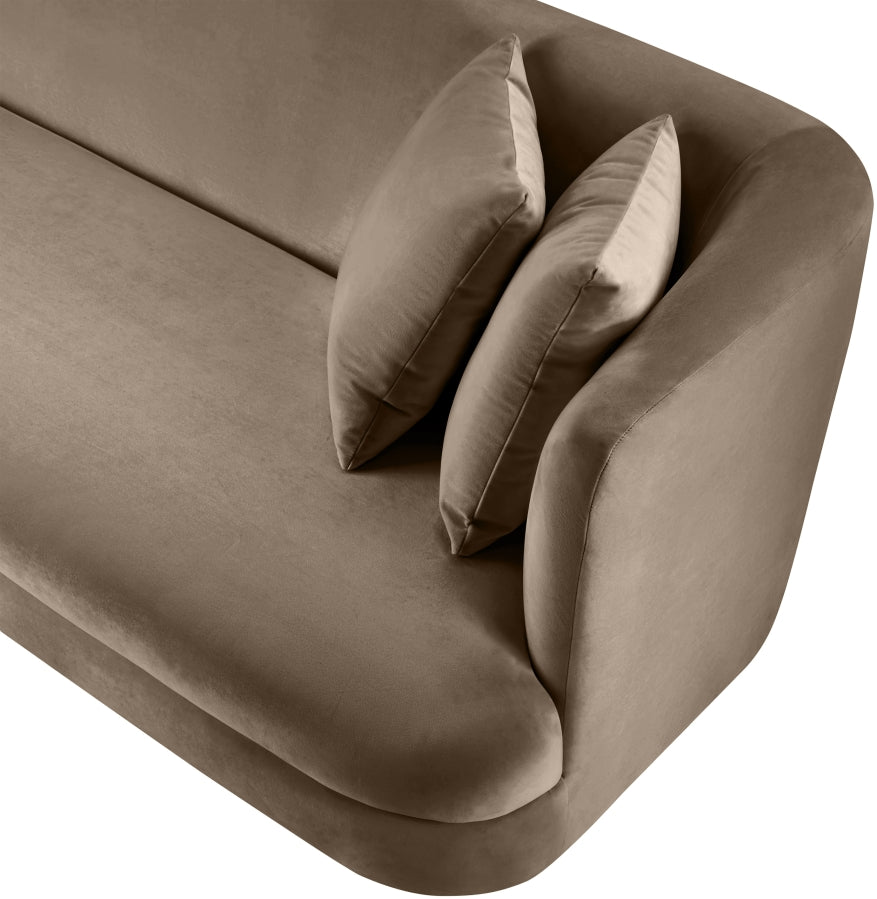 Fauteuil d'appoint rembourré en chenille Vivi