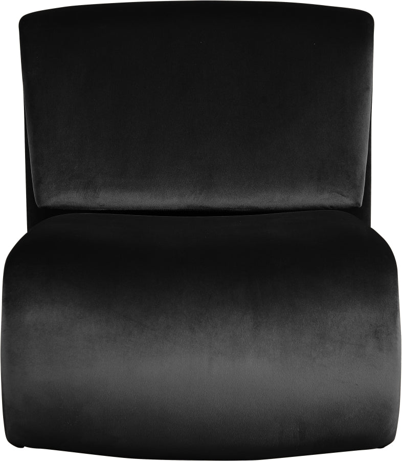 Fauteuil d'appoint rembourré en chenille Vivi