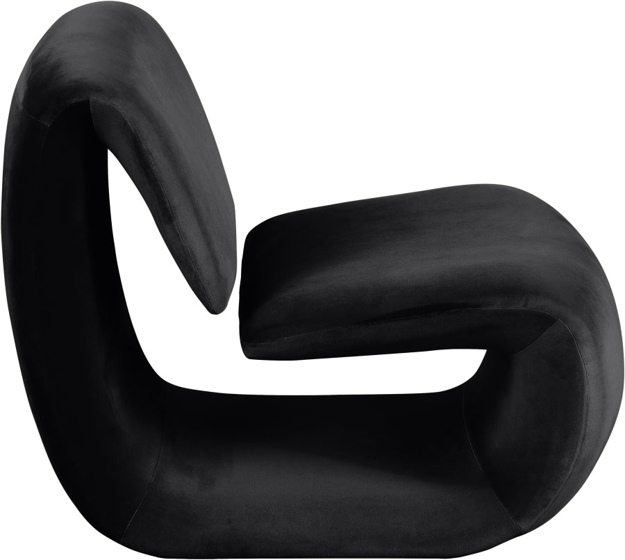 Fauteuil d'appoint rembourré en chenille Vivi