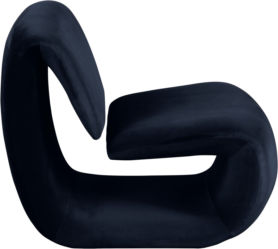 Fauteuil d'appoint rembourré en chenille Vivi