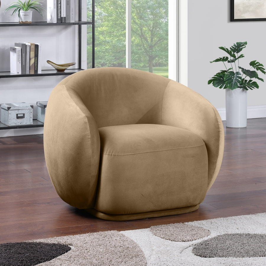 Emery Velvet Upholstered Accent Chair