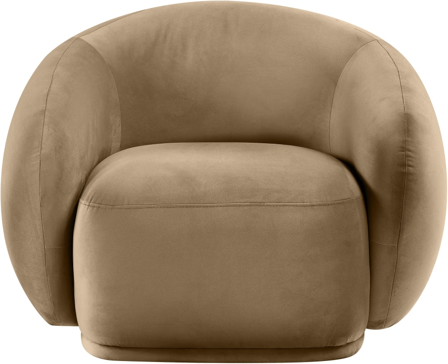 Emery Velvet Upholstered Accent Chair