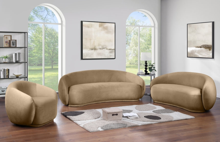 Emery Velvet Upholstered Accent Chair