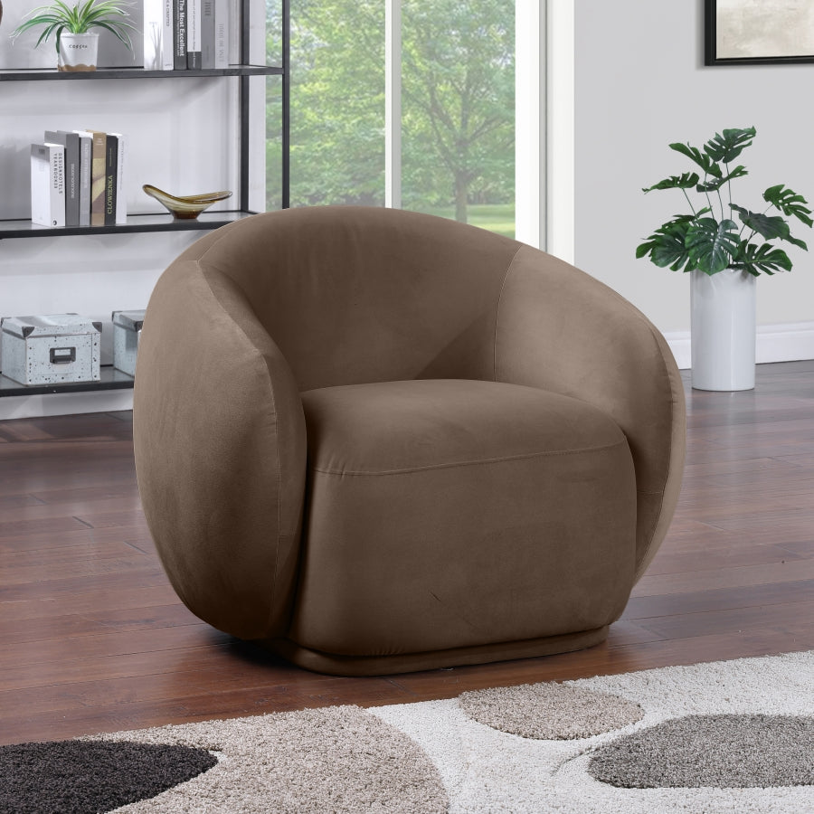 Emery Velvet Upholstered Accent Chair