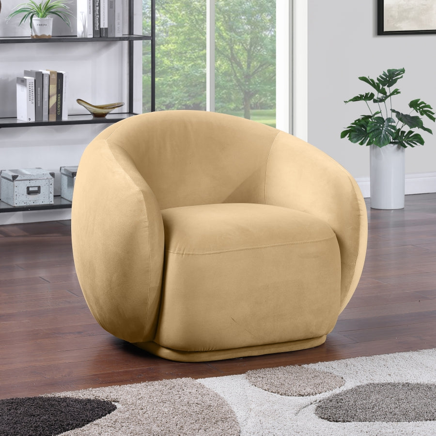 Emery Velvet Upholstered Accent Chair