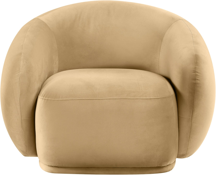Emery Velvet Upholstered Accent Chair