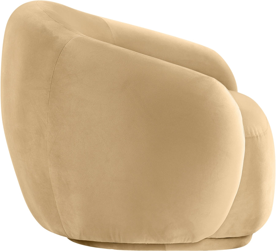 Emery Velvet Upholstered Accent Chair