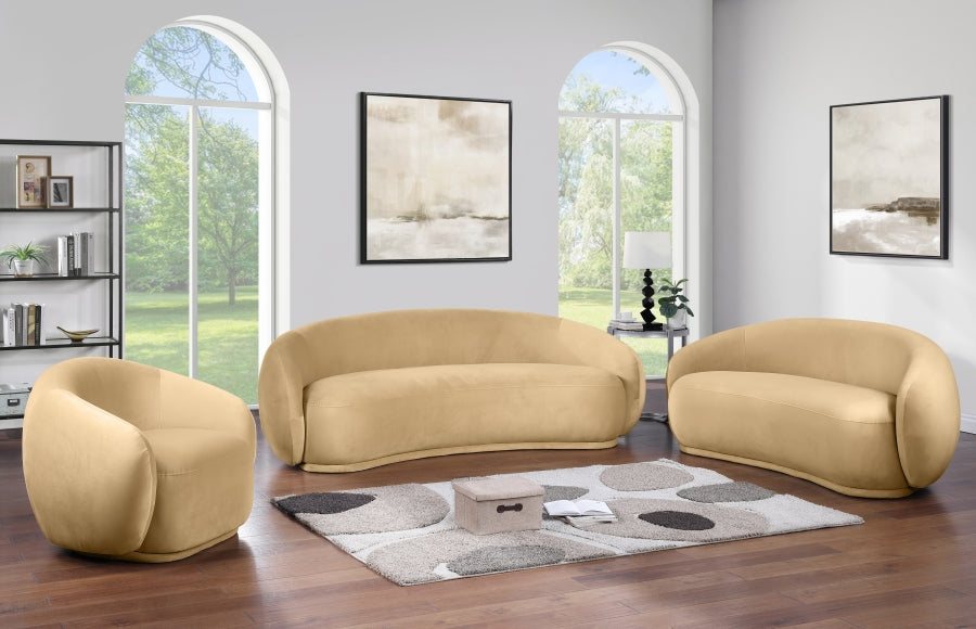 Emery Velvet Upholstered Accent Chair