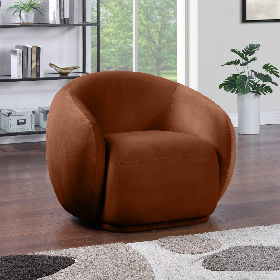 Emery Velvet Upholstered Accent Chair