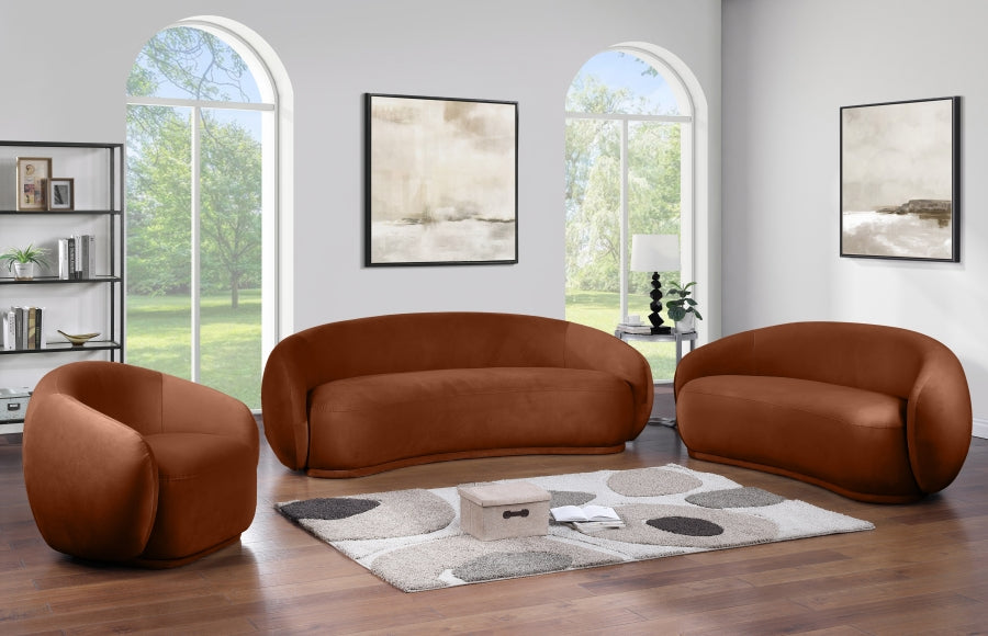 Emery Velvet Upholstered Accent Chair