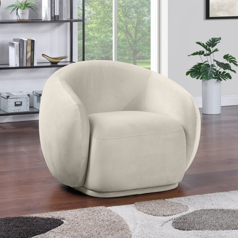 Emery Velvet Upholstered Accent Chair