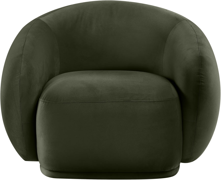 Emery Velvet Upholstered Accent Chair
