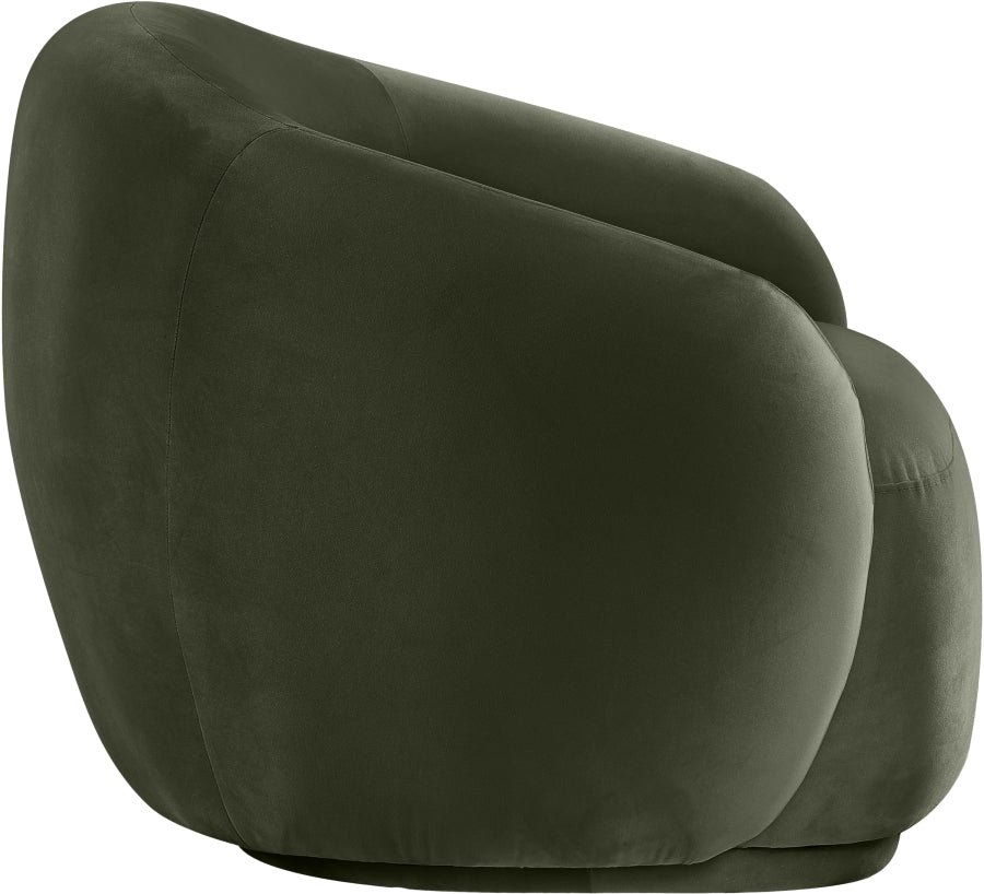 Emery Velvet Upholstered Accent Chair