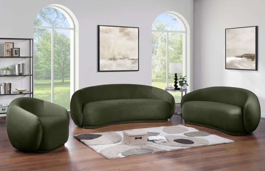 Emery Velvet Upholstered Accent Chair