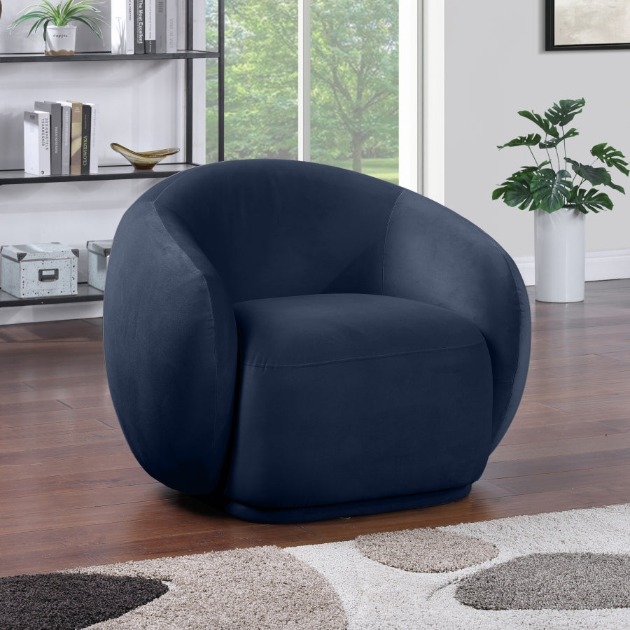 Emery Velvet Upholstered Accent Chair
