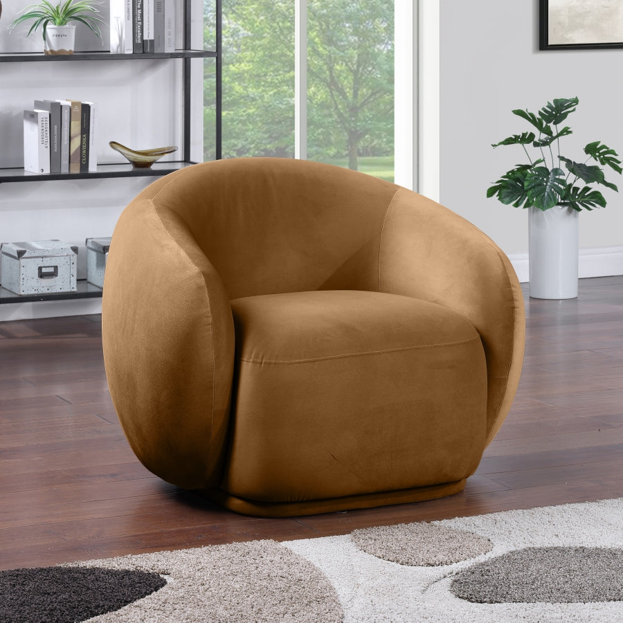 Emery Velvet Upholstered Accent Chair