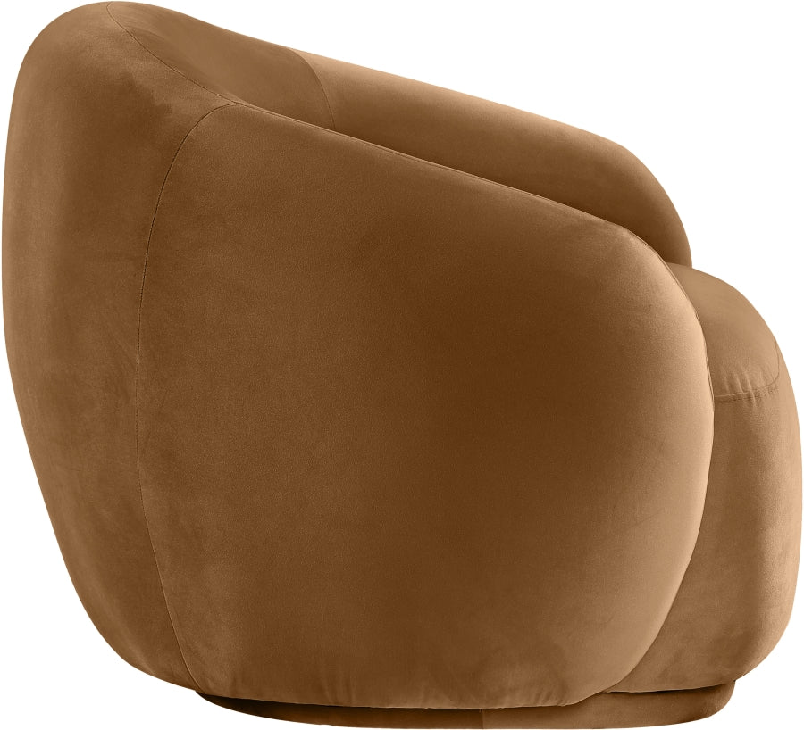 Emery Velvet Upholstered Accent Chair