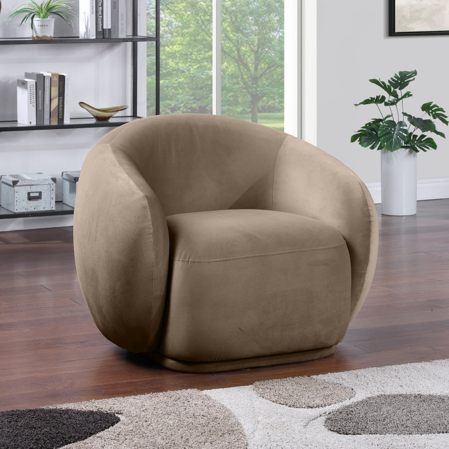 Emery Velvet Upholstered Accent Chair