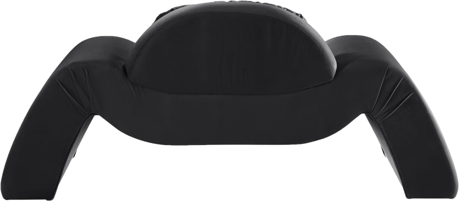 Fauteuil d'appoint rembourré en chenille Vivi