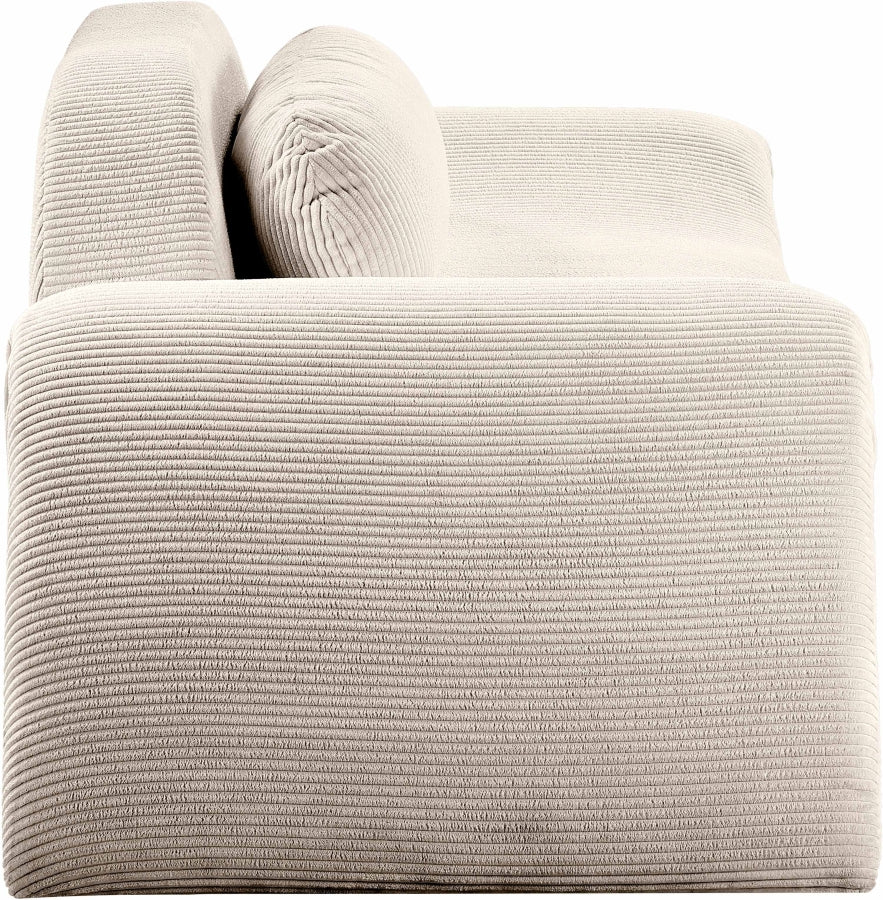 Fauteuil d'appoint rembourré en chenille Vivi
