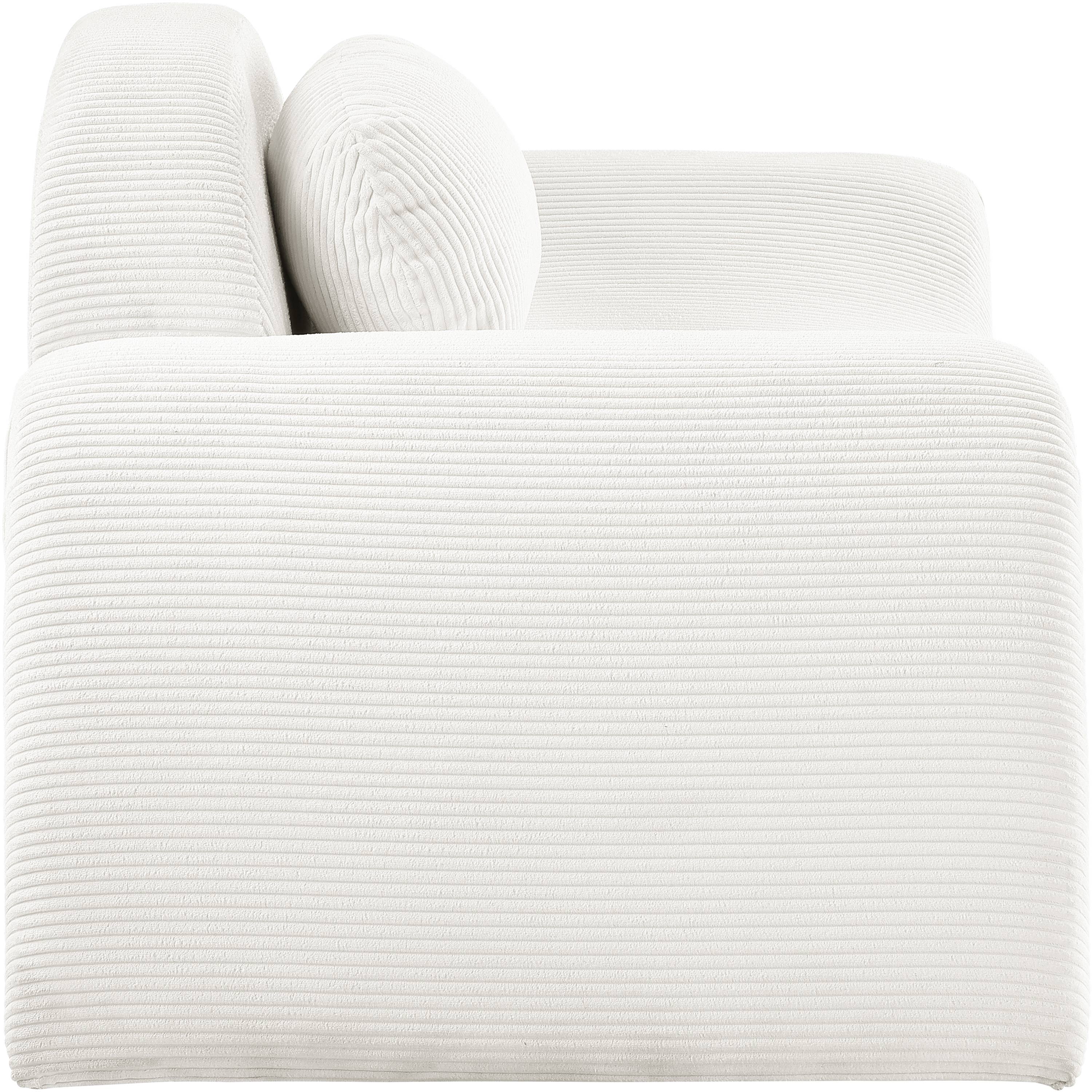 Fauteuil d'appoint rembourré en chenille Vivi