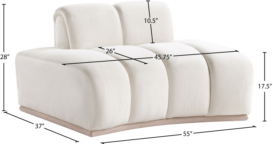 Jace Velvet Upholstered Accent Chair